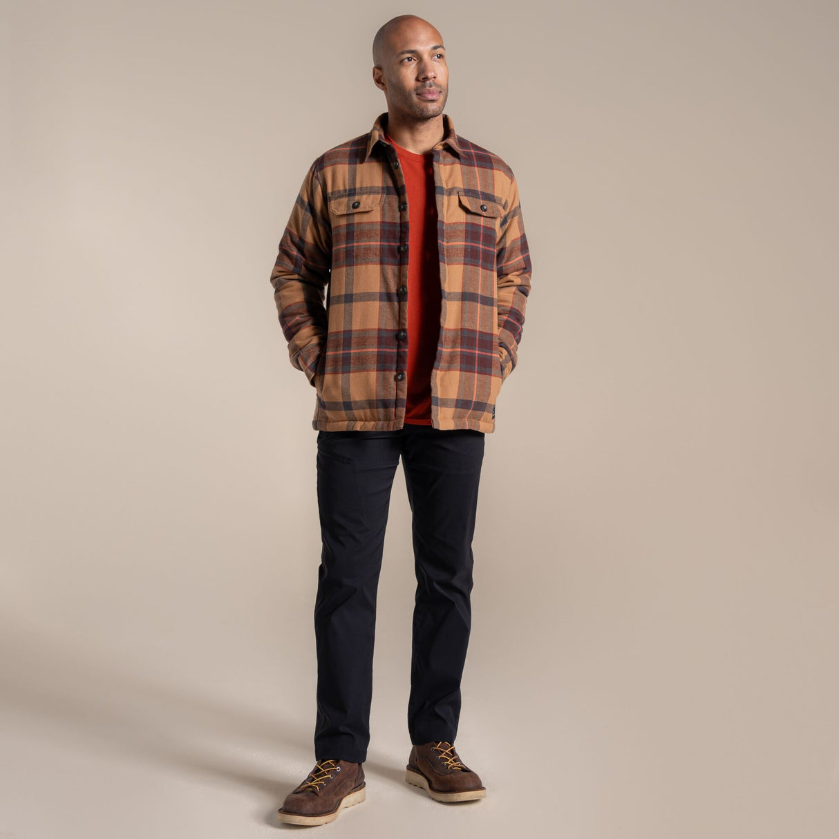 Craghoppers Men's Burnbank Insulated Overshirt