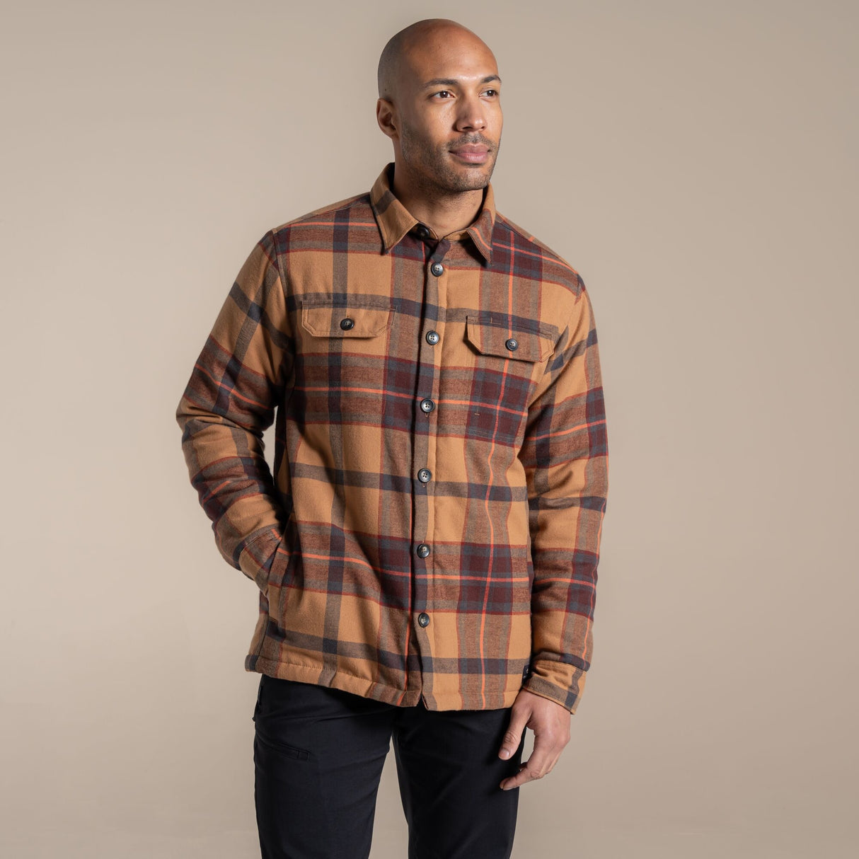 Craghoppers Men's Burnbank Insulated Overshirt