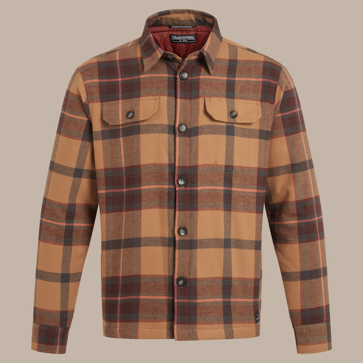 Craghoppers Men's Burnbank Insulated Overshirt
