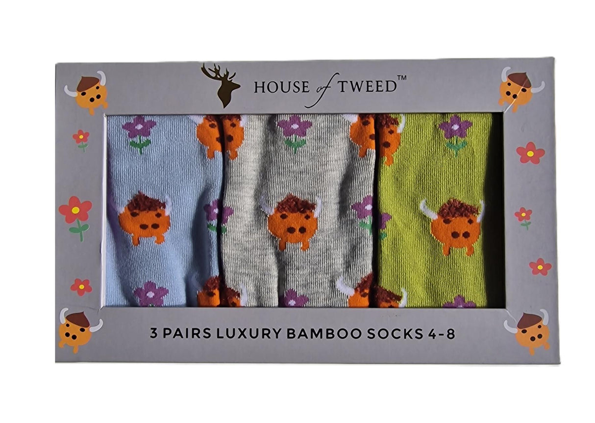 House of Tweed Luxury Ladies Bamboo Gift Novelty Socks - Just £14.99! Shop now at Warwickshire Clothing.