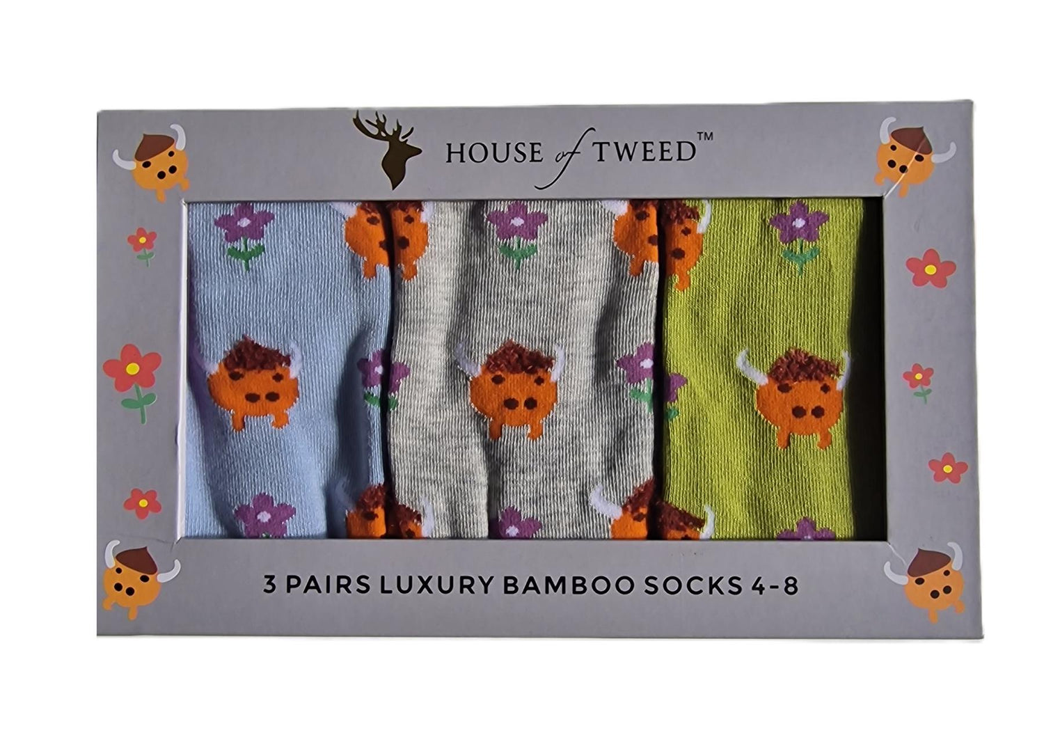 House of Tweed Luxury Ladies Bamboo Gift Novelty Socks - Just £14.99! Shop now at Warwickshire Clothing.