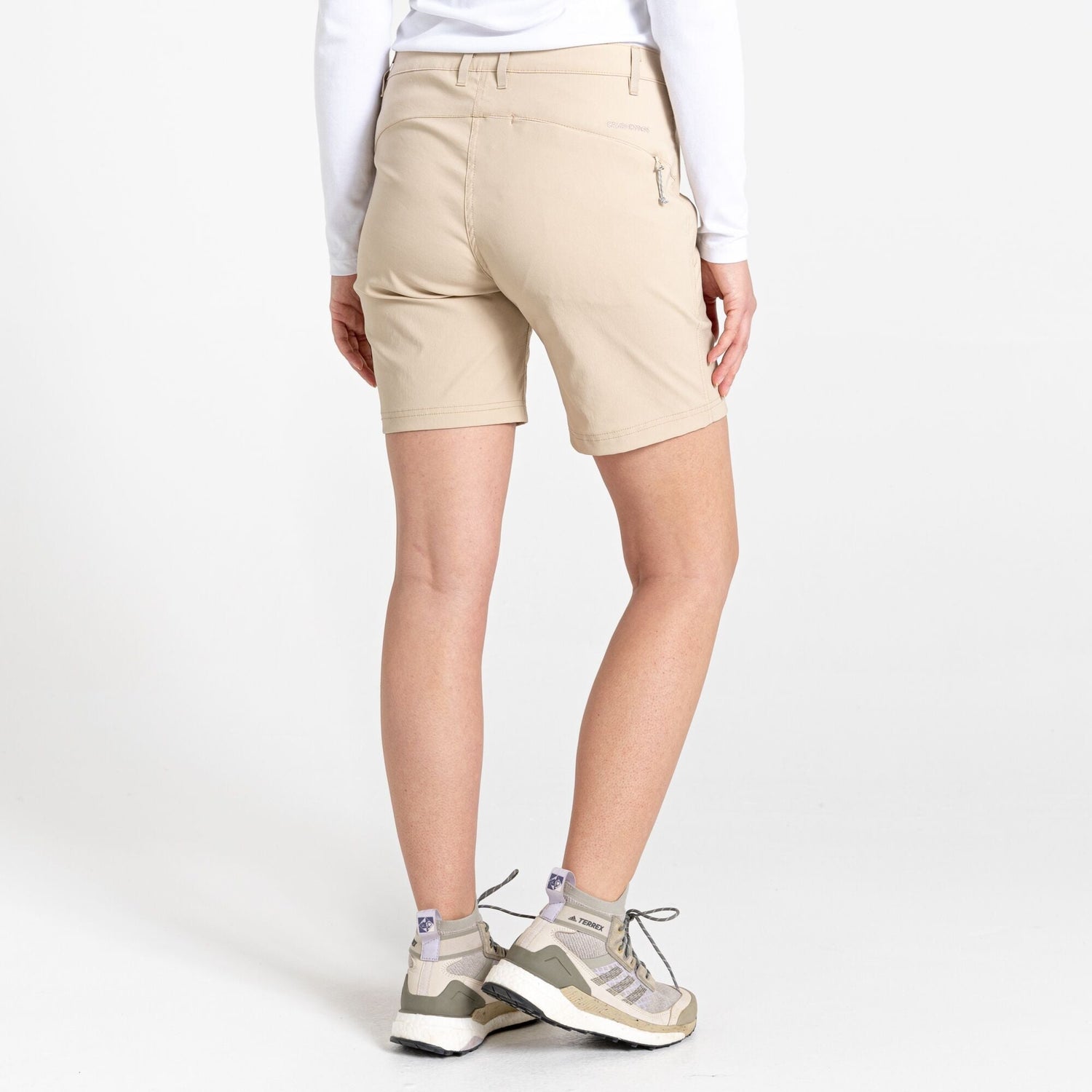 Craghoppers Women's Stretch Kiwi Pro Shorts - Just £28.99! Shop now at Warwickshire Clothing.