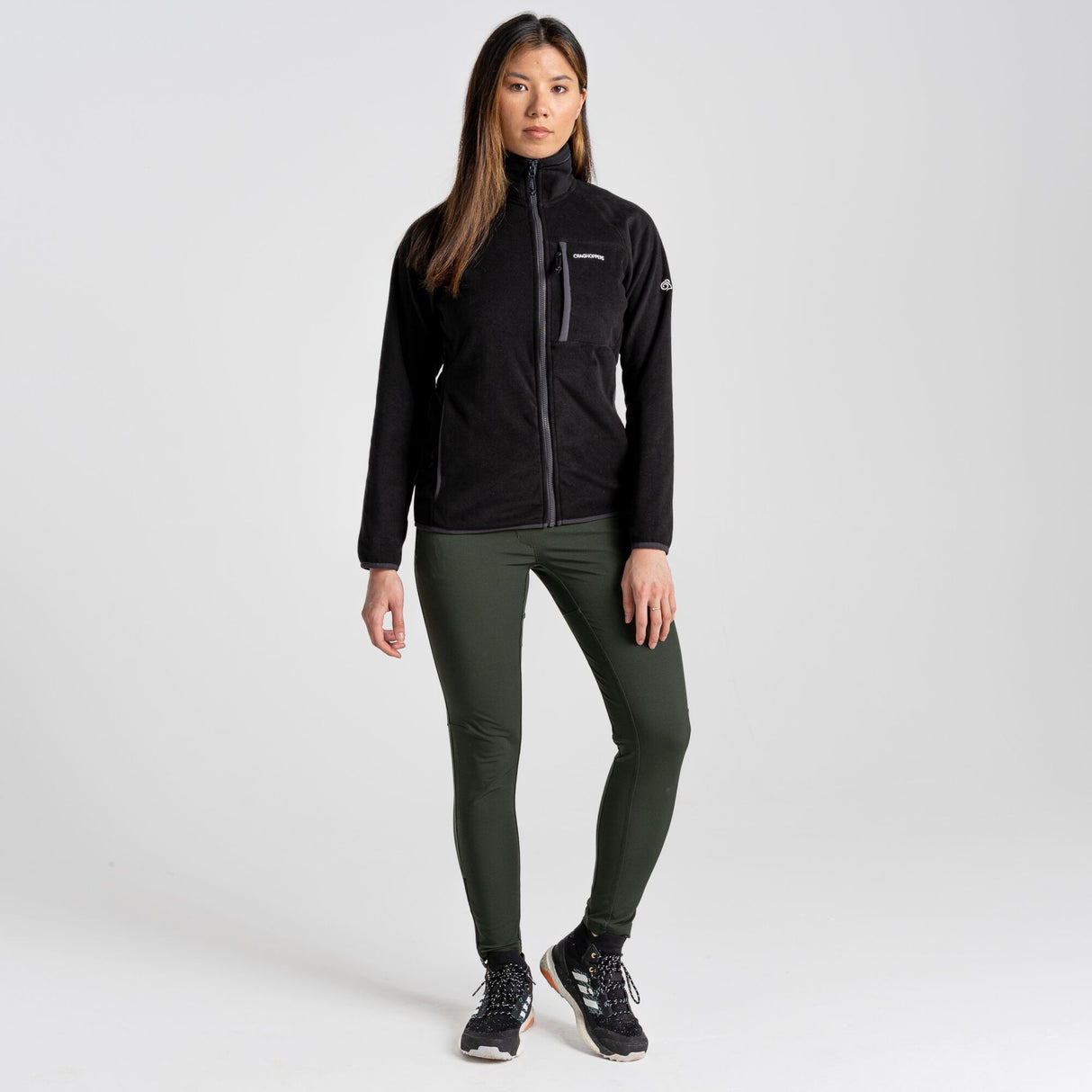 Craghopper Women's Expedition Leggings Oak Green - Just £29.99! Shop now at Warwickshire Clothing.
