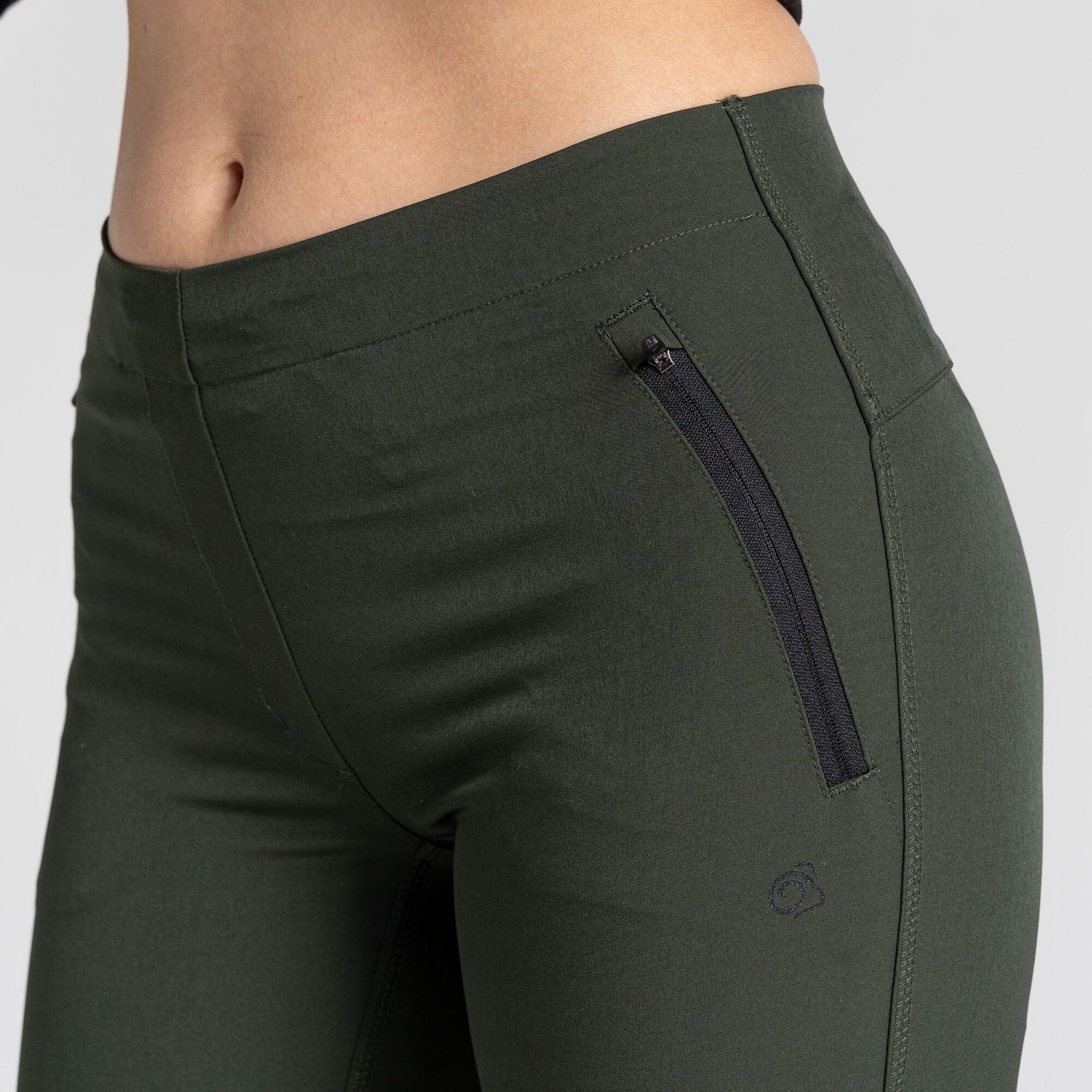 Craghopper Women's Expedition Leggings Oak Green - Just £29.99! Shop now at Warwickshire Clothing.
