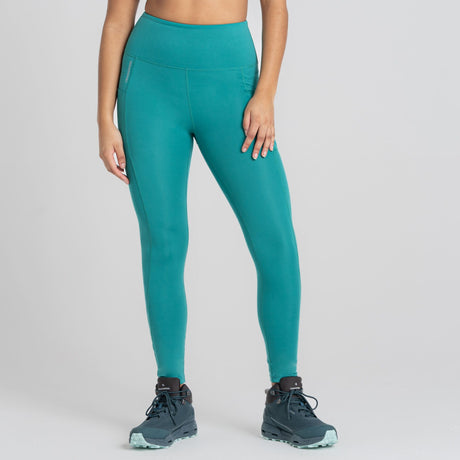 Craghopper Women's Kiwi Pro Leggings | Mystic Green - Just £19.99! Shop now at Warwickshire Clothing.