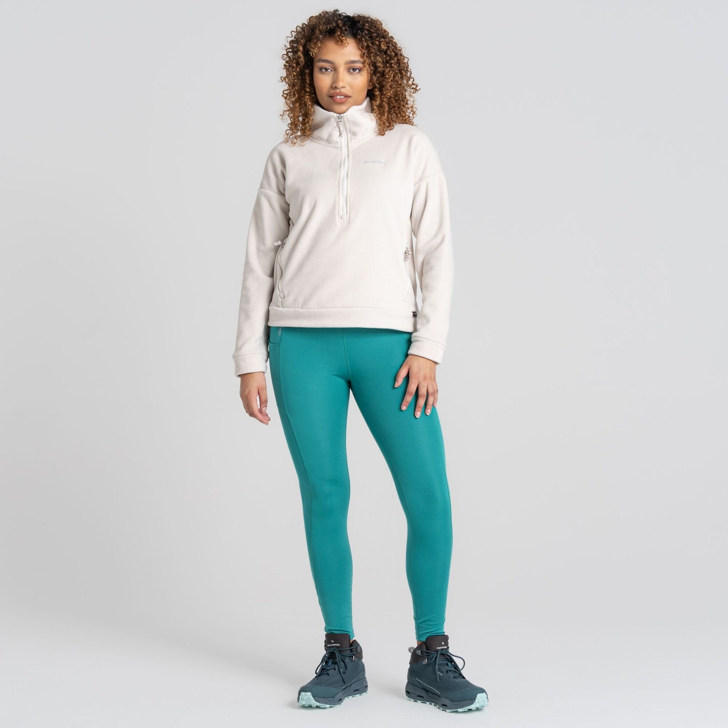 Craghopper Women's Kiwi Pro Leggings | Mystic Green - Just £19.99! Shop now at Warwickshire Clothing.