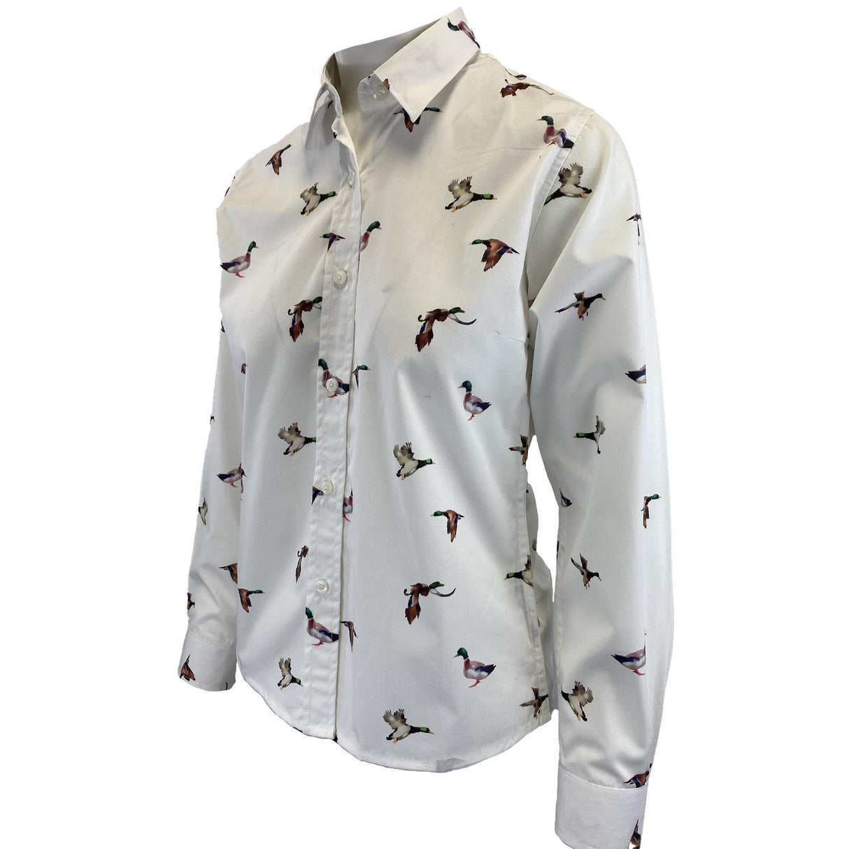 Hazy Blue Womens Long Sleeve Duck Shirt - Camila - Just £19.99! Shop now at Warwickshire Clothing.
