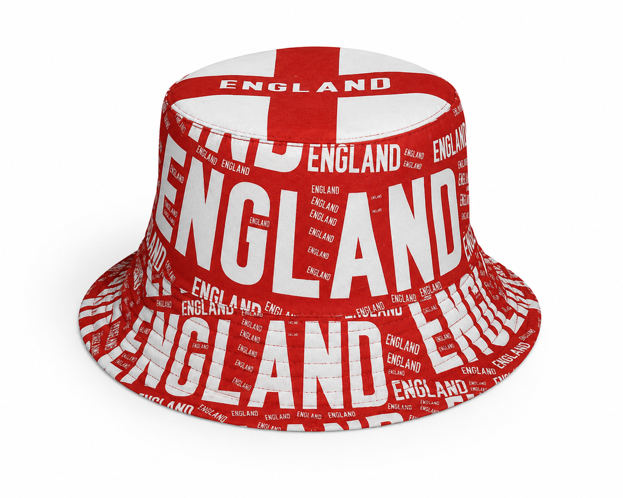 England Reversible Unisex Bucket Hat