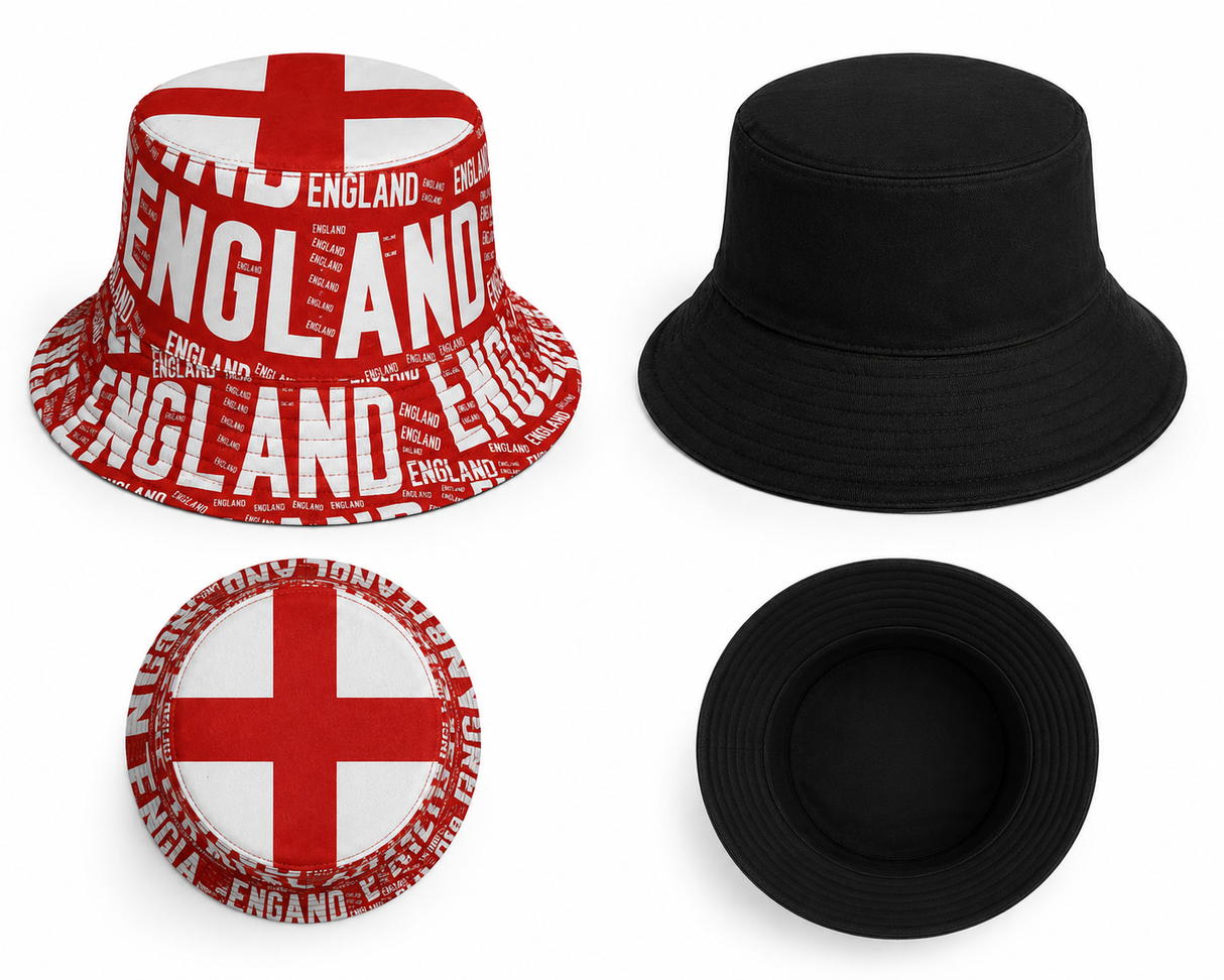 England Reversible Unisex Bucket Hat