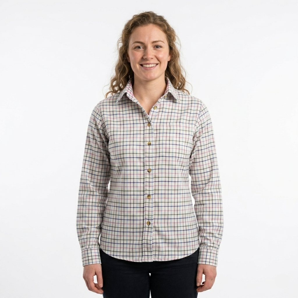 Country Classics Womens Long Sleeve Check Shirt - Clara