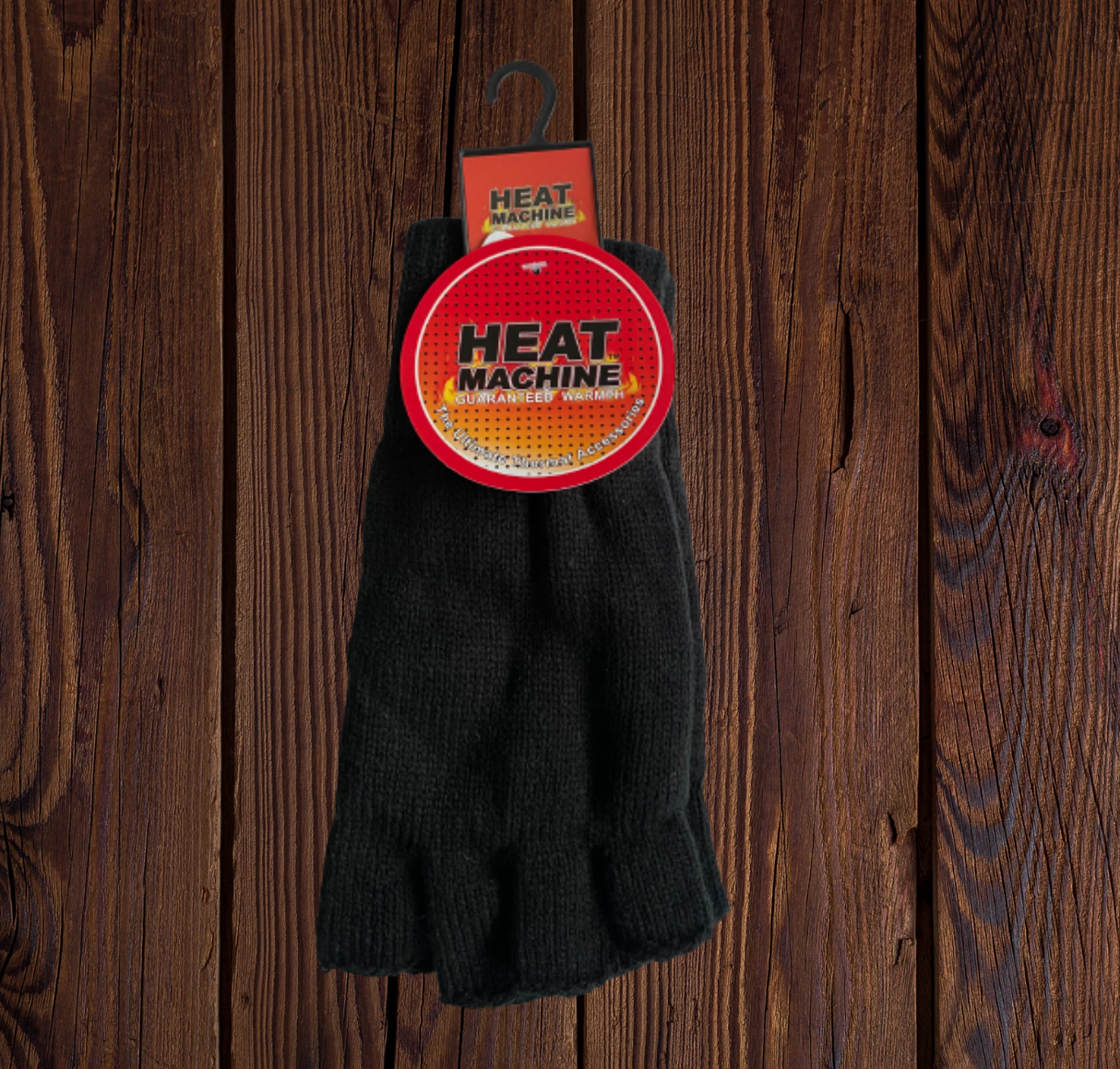 Heat Machine 3M Thinsulate™ Mens Lined Knitted Fingerless Gloves - Just £6.99! Shop now at Warwickshire Clothing.