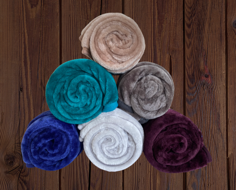 Faux Fur Fleece Throw Soft Warm Throw Blanket - Just £14.99! Shop now at Warwickshire Clothing.