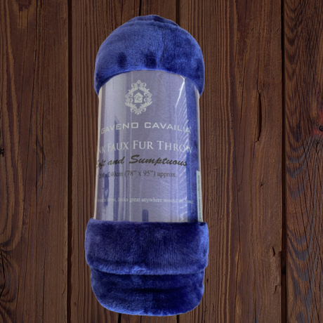 Faux Fur Fleece Throw Soft Warm Throw Blanket - Just £14.99! Shop now at Warwickshire Clothing.
