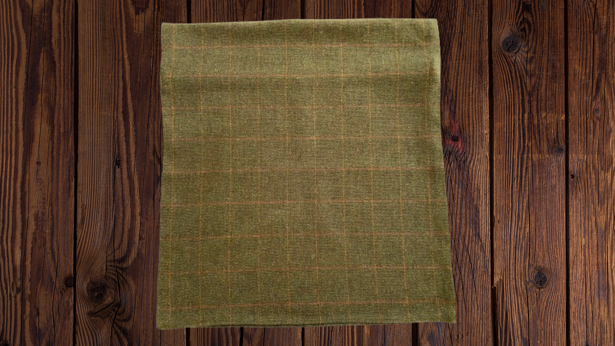 Hazy Blue Country Tweed Patterned Cushion Covers - Just £14.99! Shop now at Warwickshire Clothing.