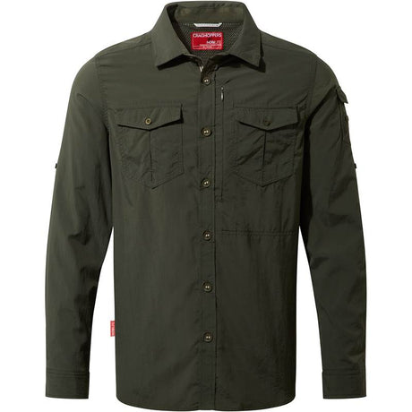 Craghoppers Mens NosiLife Adventure Long Sleeve Shirt - Just £59.99! Shop now at Warwickshire Clothing.