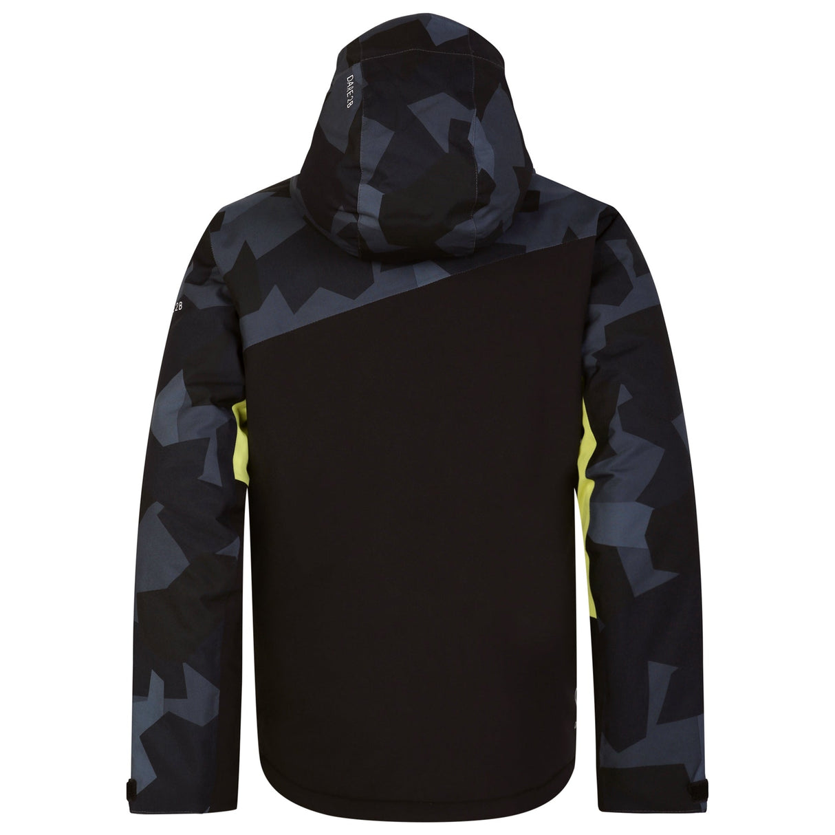 Dare2B Kids' Humour II Ski Jacket | Yellow Black Camo - Just £29.99! Shop now at Warwickshire Clothing.