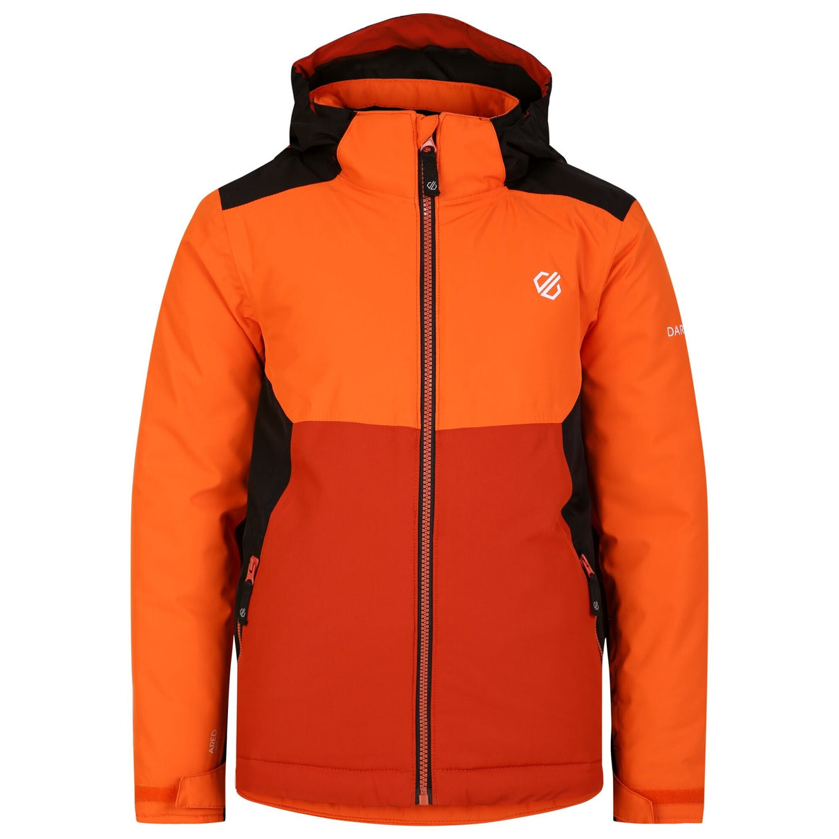 Dare2b Kids' Impose III Ski Jacket | Puffins Orange - Just $29.99! Shop now at Warwickshire Clothing. Free Dellivery.