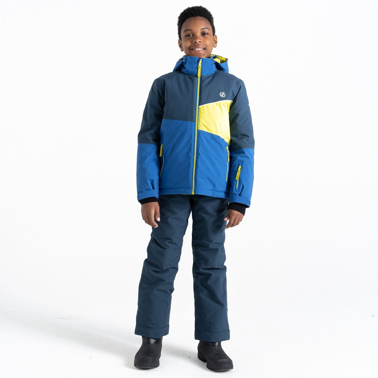 Dare2B Kids' Steazy Ski Jacket | Olympian Blue Moonlight Denim - Just £29.99! Shop now at Warwickshire Clothing.