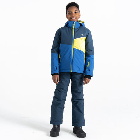Dare2B Kids' Steazy Ski Jacket | Olympian Blue Moonlight Denim - Just £29.99! Shop now at Warwickshire Clothing.