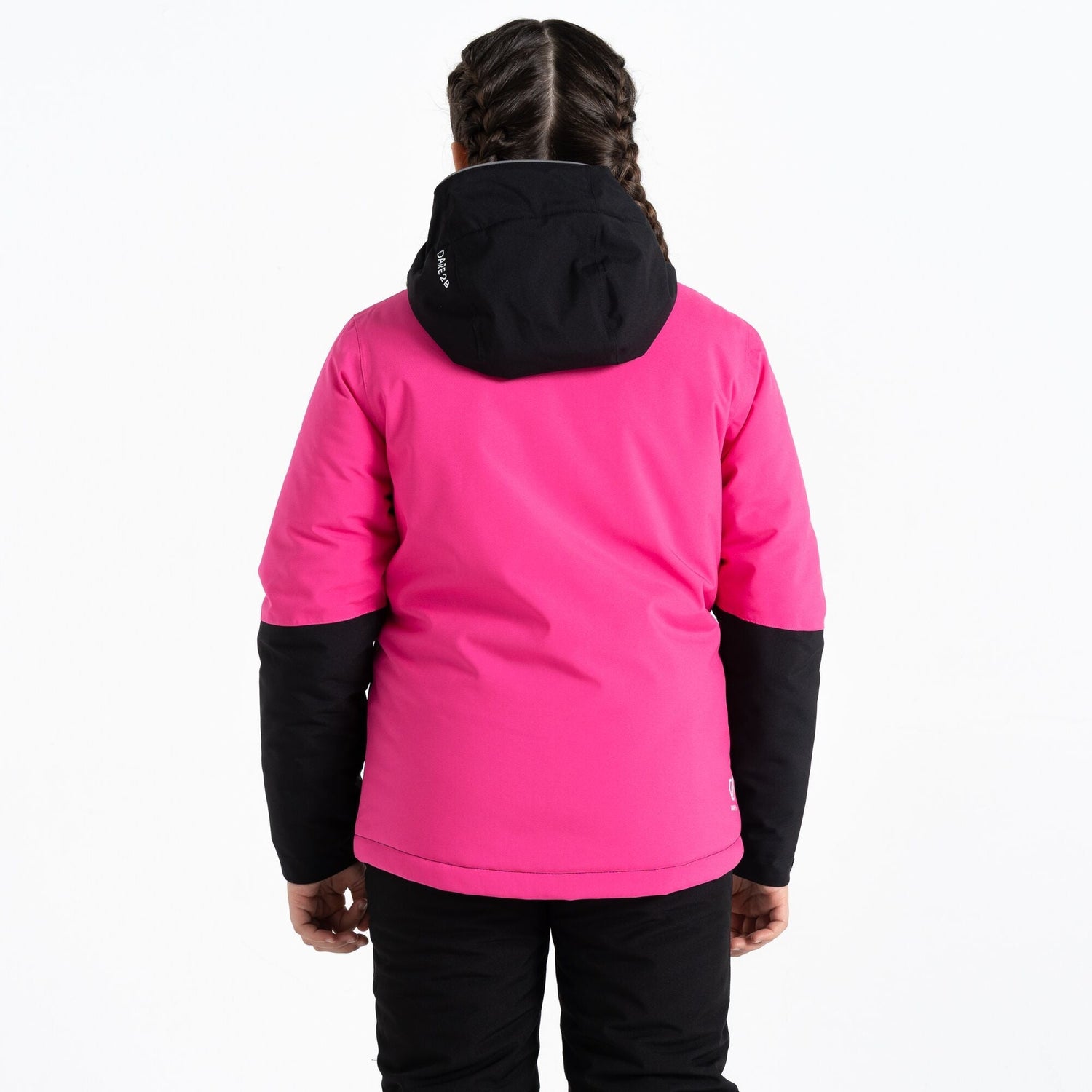 Dare2B Kids' Steazy Ski Jacket | Pure Pink Black - Just £29.99! Shop now at Warwickshire Clothing.