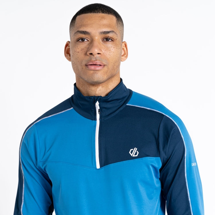 Dare2B Men's Dignify II Half Zip Core Stretch Midlayer - Just £19.99! Shop now at Warwickshire Clothing.