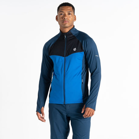 Dare2B Men's Substratum Full Zip Core Stretch Midlayer - Just £22.99! Shop now at Warwickshire Clothing.