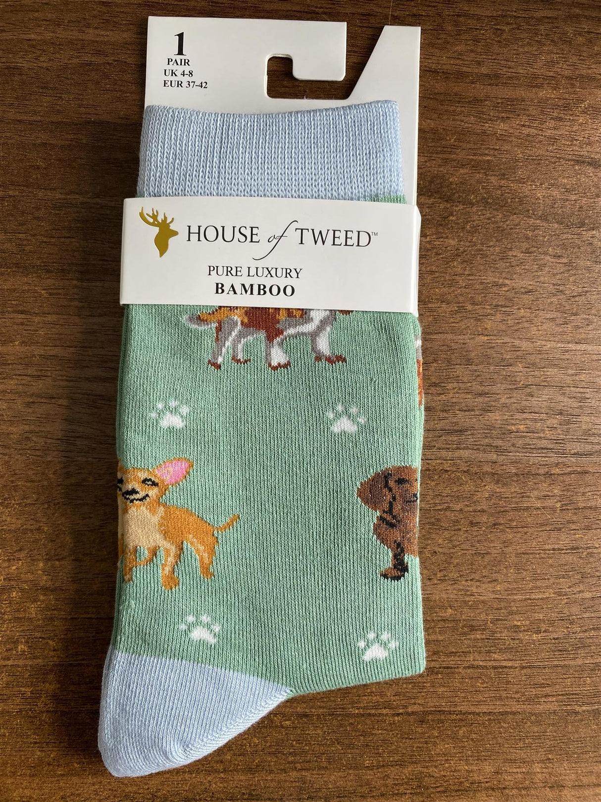 House of Tweed Pure Luxury Women's Bamboo Socks - Animal Pattern Collection - Just £5.99! Shop now at Warwickshire Clothing.