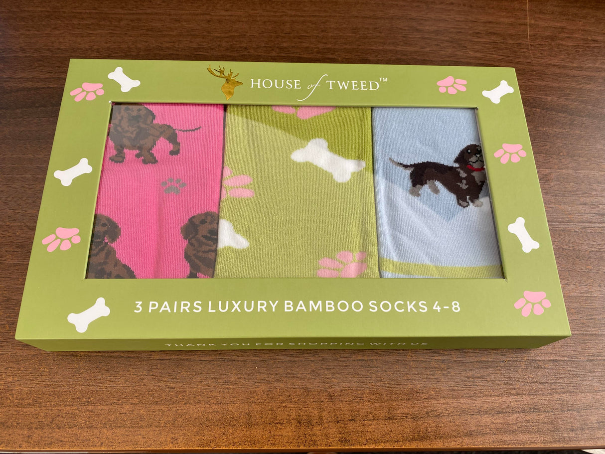 House of Tweed Luxury Ladies Bamboo Gift Novelty Socks - Just £14.99! Shop now at Warwickshire Clothing.