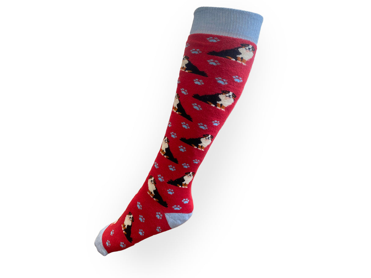 Hazy Blue Welly Socks (Sizes 3-8)