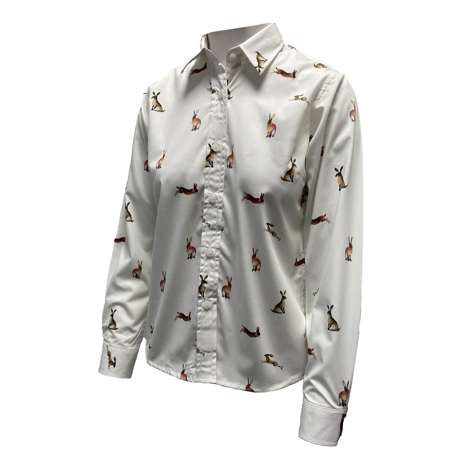 Hazy Blue Womens Long Sleeve Hare Shirt - Eliza - Just £19.99! Shop now at Warwickshire Clothing.