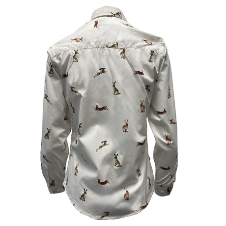 Hazy Blue Womens Long Sleeve Hare Shirt - Eliza - Just £19.99! Shop now at Warwickshire Clothing.