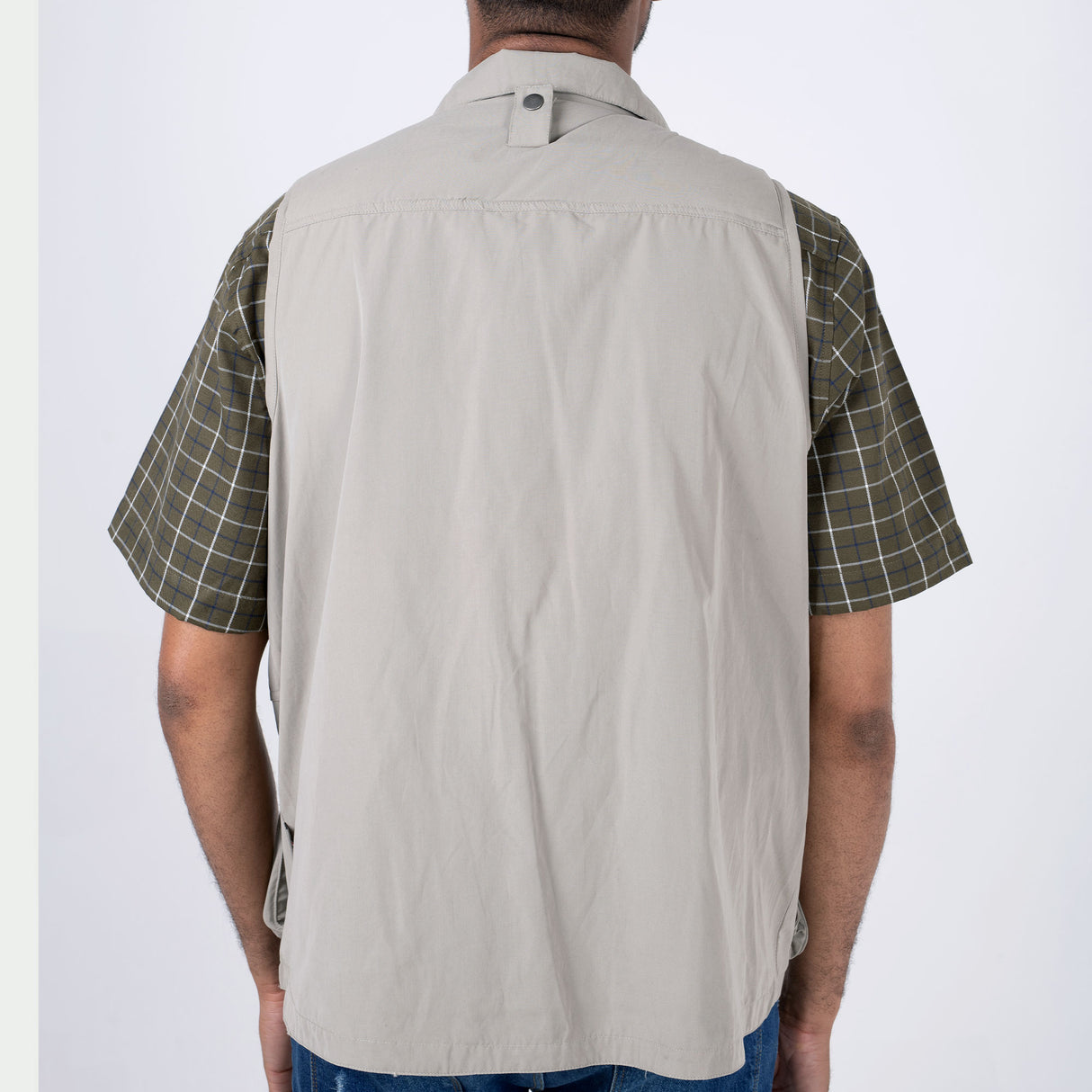Hazy Blue Explorer Mens Bodywarmer Travel Waistcoat 13 Pockets Fishing Gilet - Just £29.99! Shop now at Warwickshire Clothing.