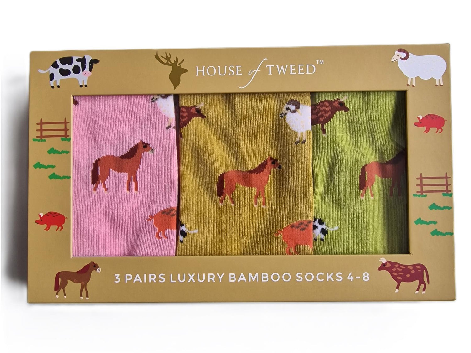 House of Tweed Luxury Ladies Bamboo Gift Novelty Socks - Just £14.99! Shop now at Warwickshire Clothing.