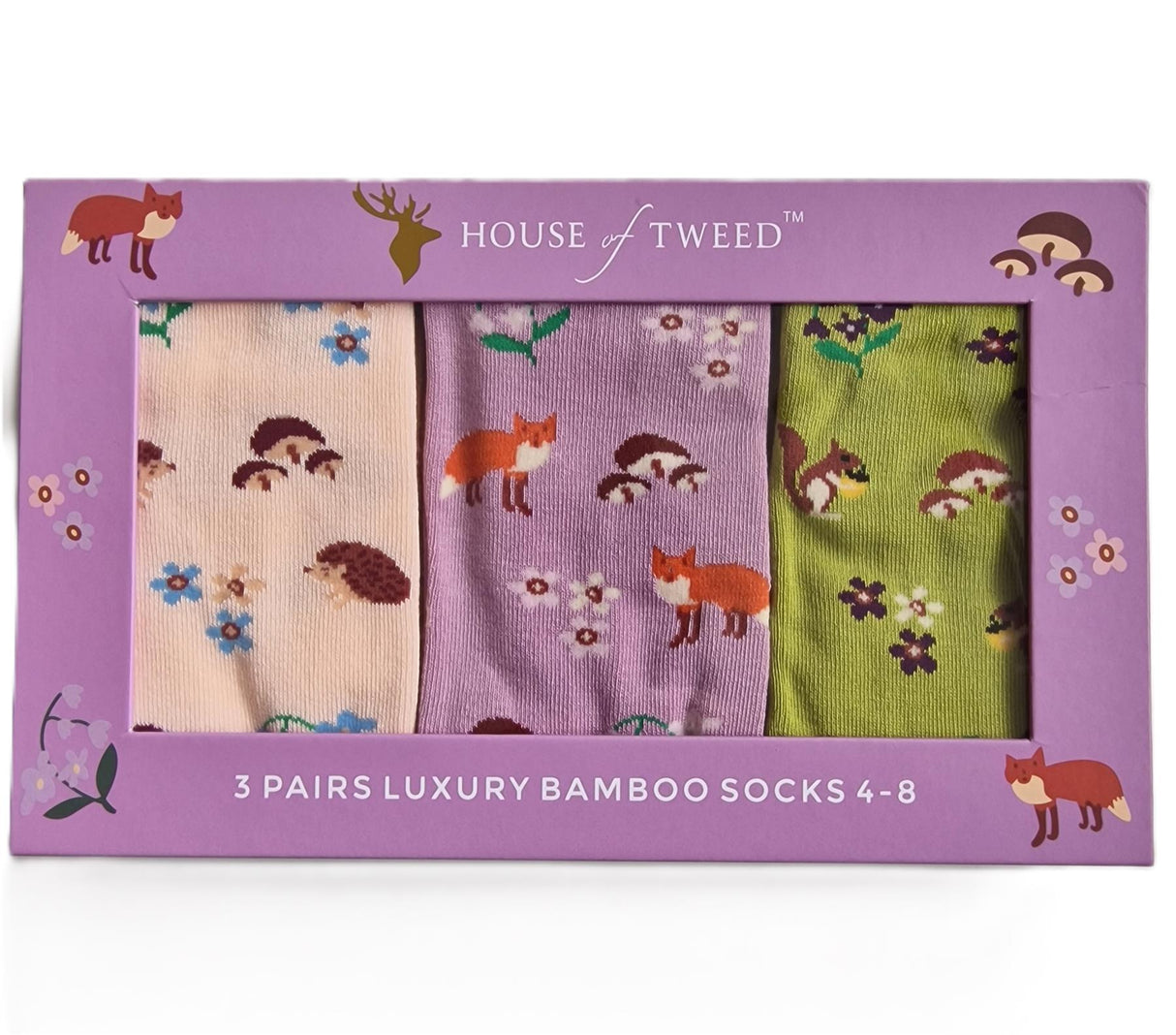 House of Tweed Luxury Ladies Bamboo Gift Novelty Socks - Just £14.99! Shop now at Warwickshire Clothing.