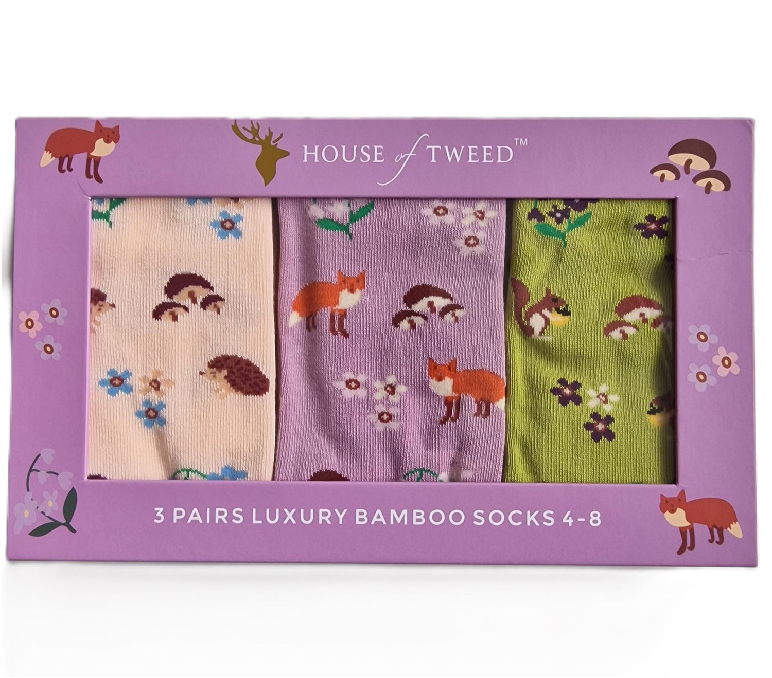 House of Tweed Luxury Ladies Bamboo Gift Novelty Socks - Just £14.99! Shop now at Warwickshire Clothing.