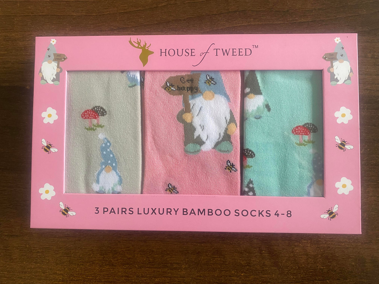 House of Tweed Luxury Ladies Bamboo Gift Novelty Socks - Just £14.99! Shop now at Warwickshire Clothing.