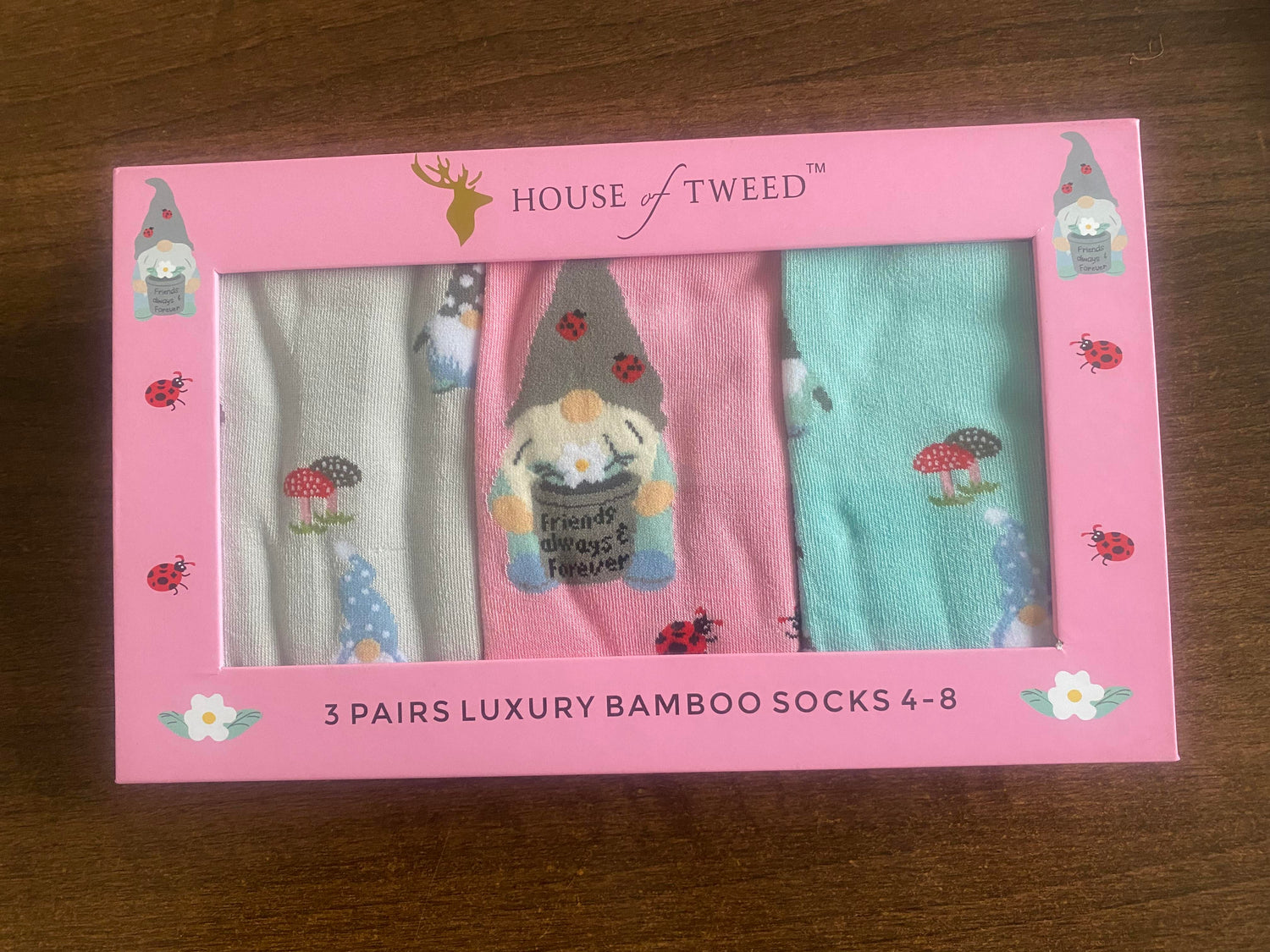 House of Tweed Luxury Ladies Bamboo Gift Novelty Socks - Just £14.99! Shop now at Warwickshire Clothing.