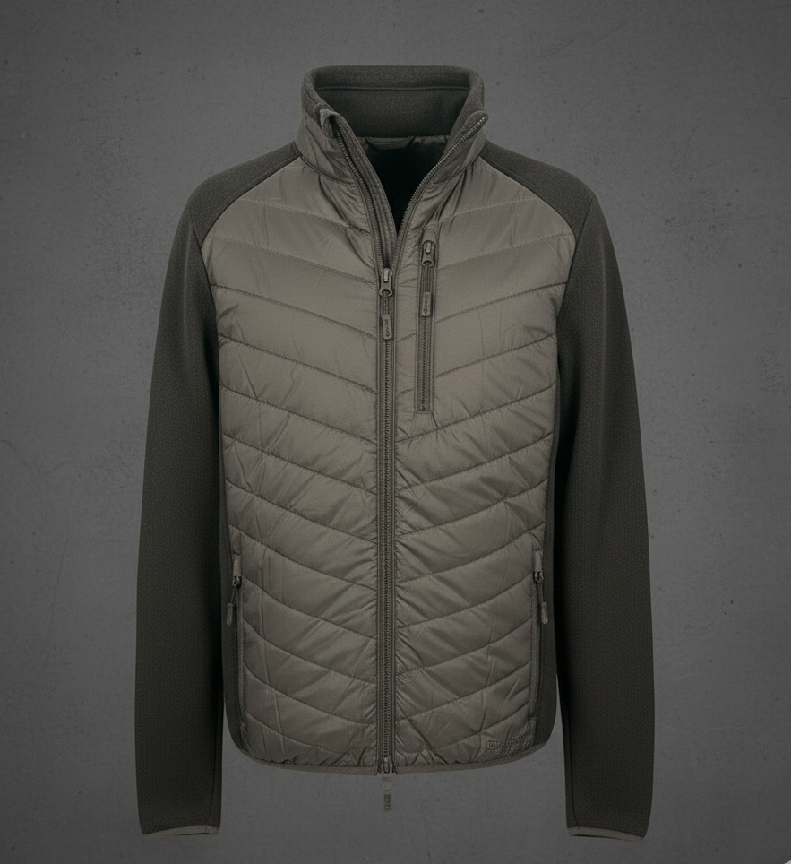 Hazy Blue Kendal Jacket with Fleece Collar