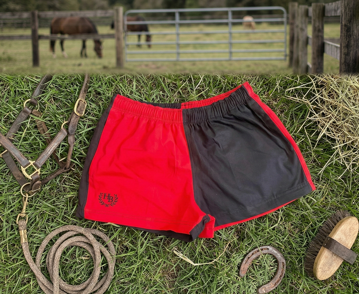 Hazy Blue Nelson Colour Block Shorts - Unisex Sports & Leisure