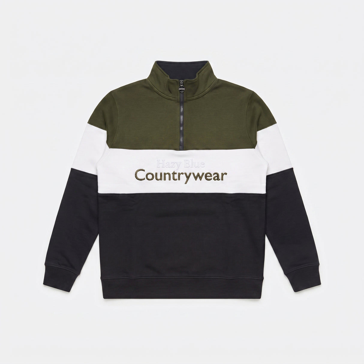 Hazy Blue Countrywear Henley Sweatshirt