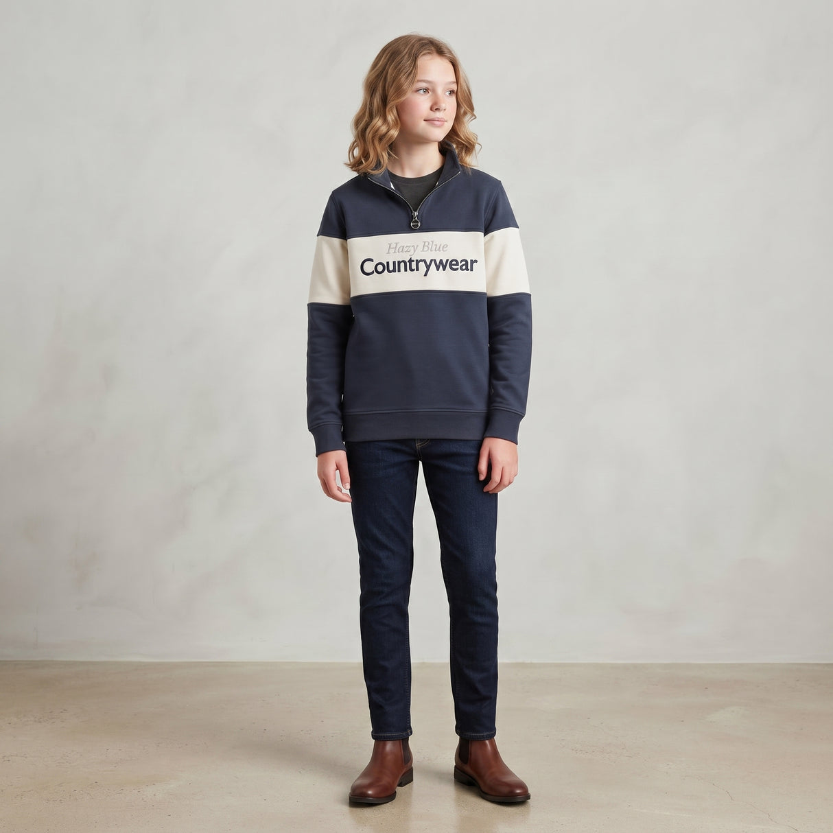 Hazy Blue Countrywear Connor Kids Sweatshirt