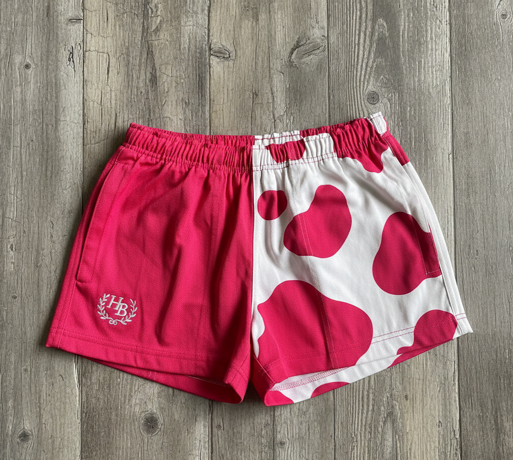 Hazy Blue Harper Colour Block Kids Shorts - Unisex Sports & Leisure