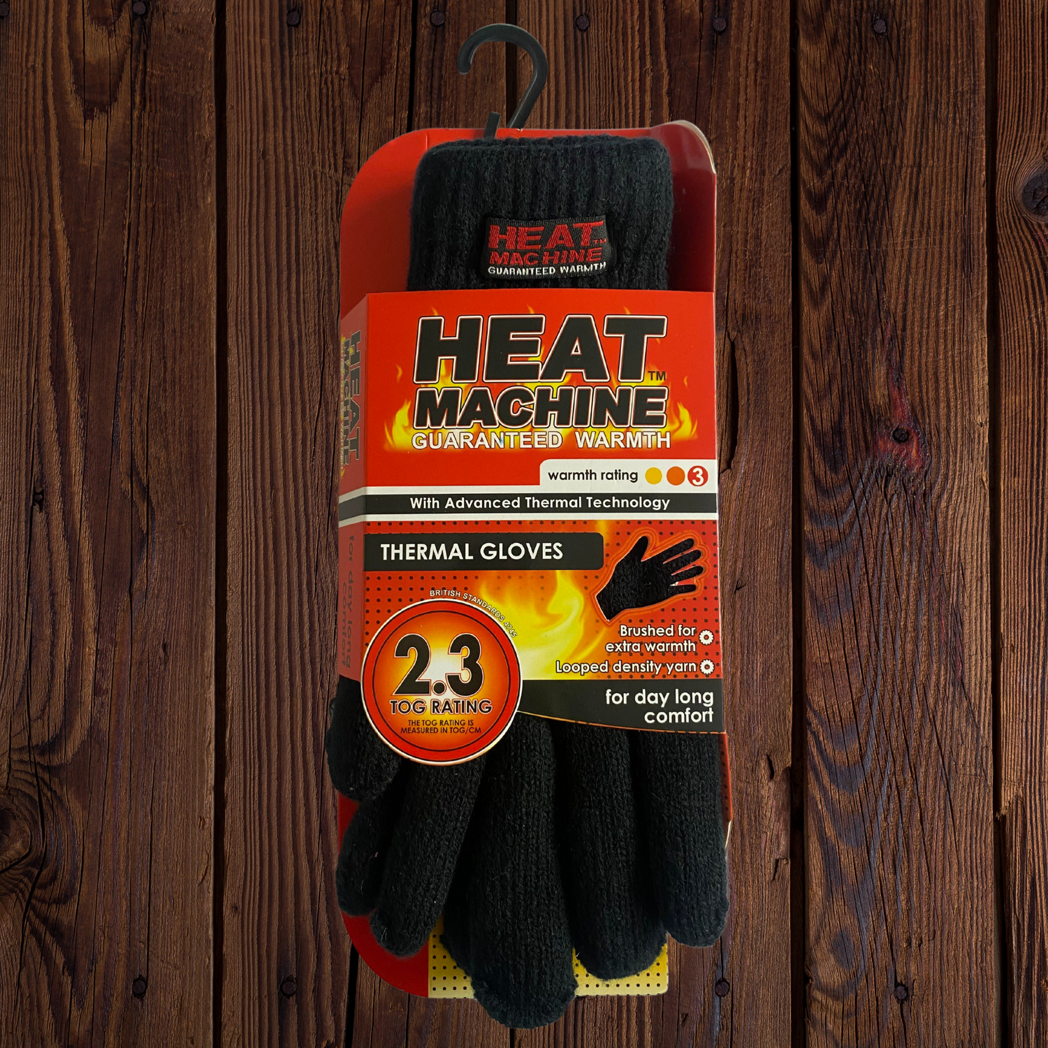 Heat Machine Mens Thermal Insulated Gloves Code 1113 - One Size - Just £6.99! Shop now at Warwickshire Clothing.