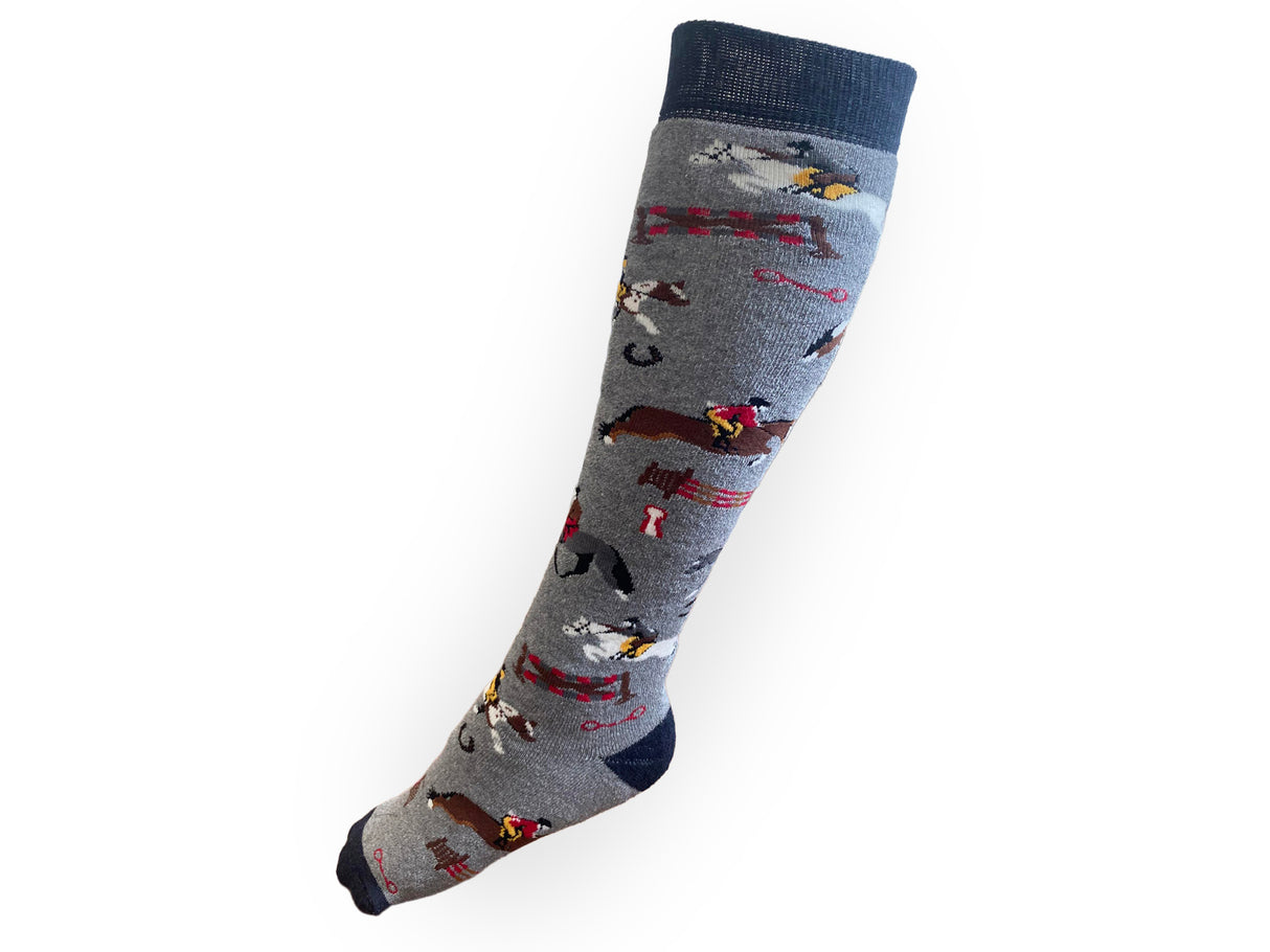 Hazy Blue Welly Socks (Sizes 3-8)