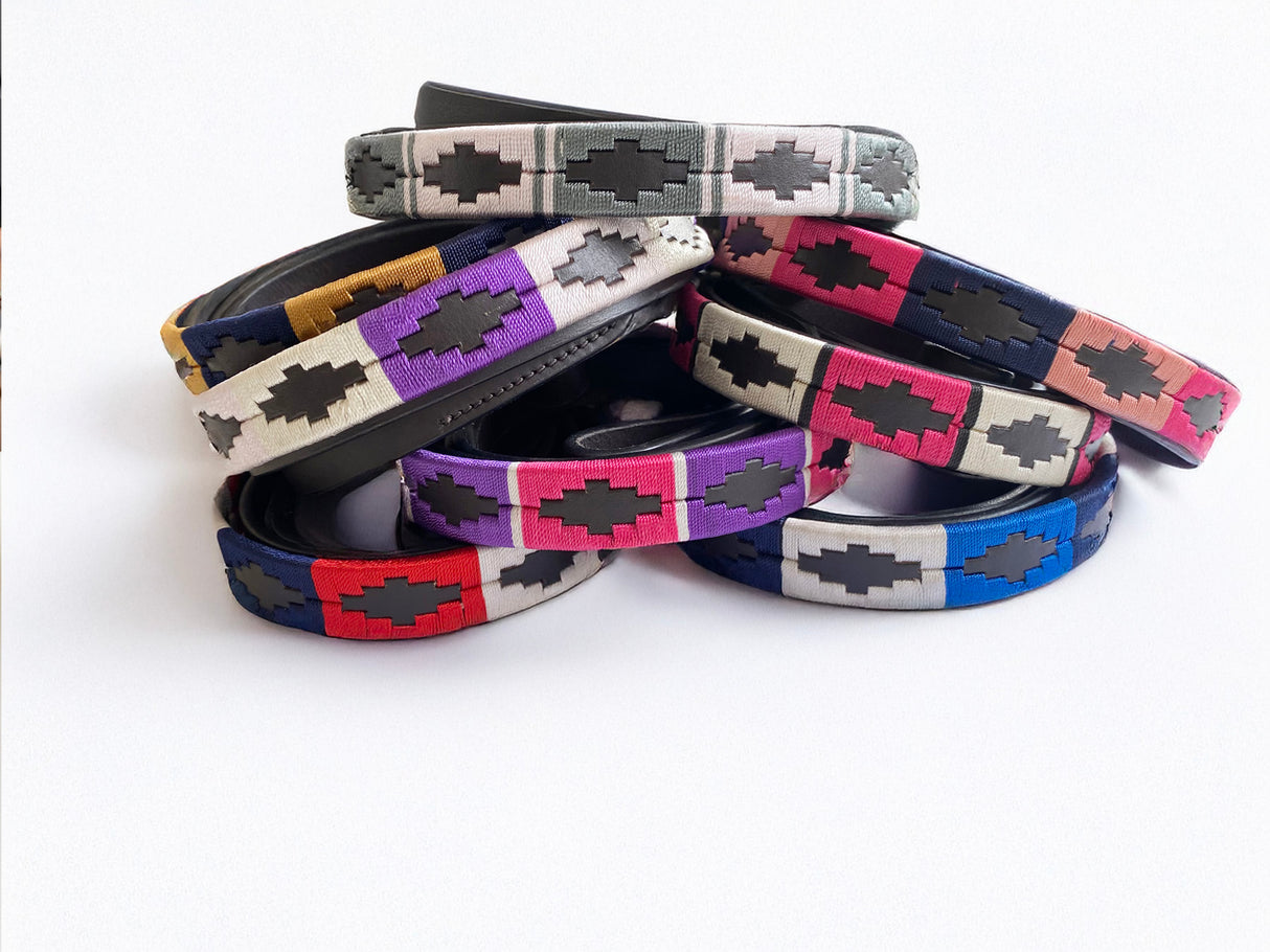 Hazy Blue Polo Dog Lead