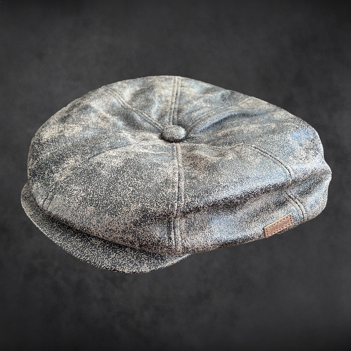 Majorwear Worn Leather Newsboy Cap - Just £18.99! Shop now at Warwickshire Clothing.