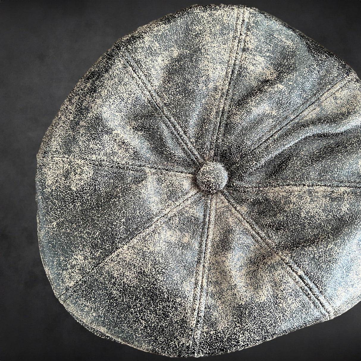 Majorwear Worn Leather Newsboy Cap - Just £18.99! Shop now at Warwickshire Clothing.