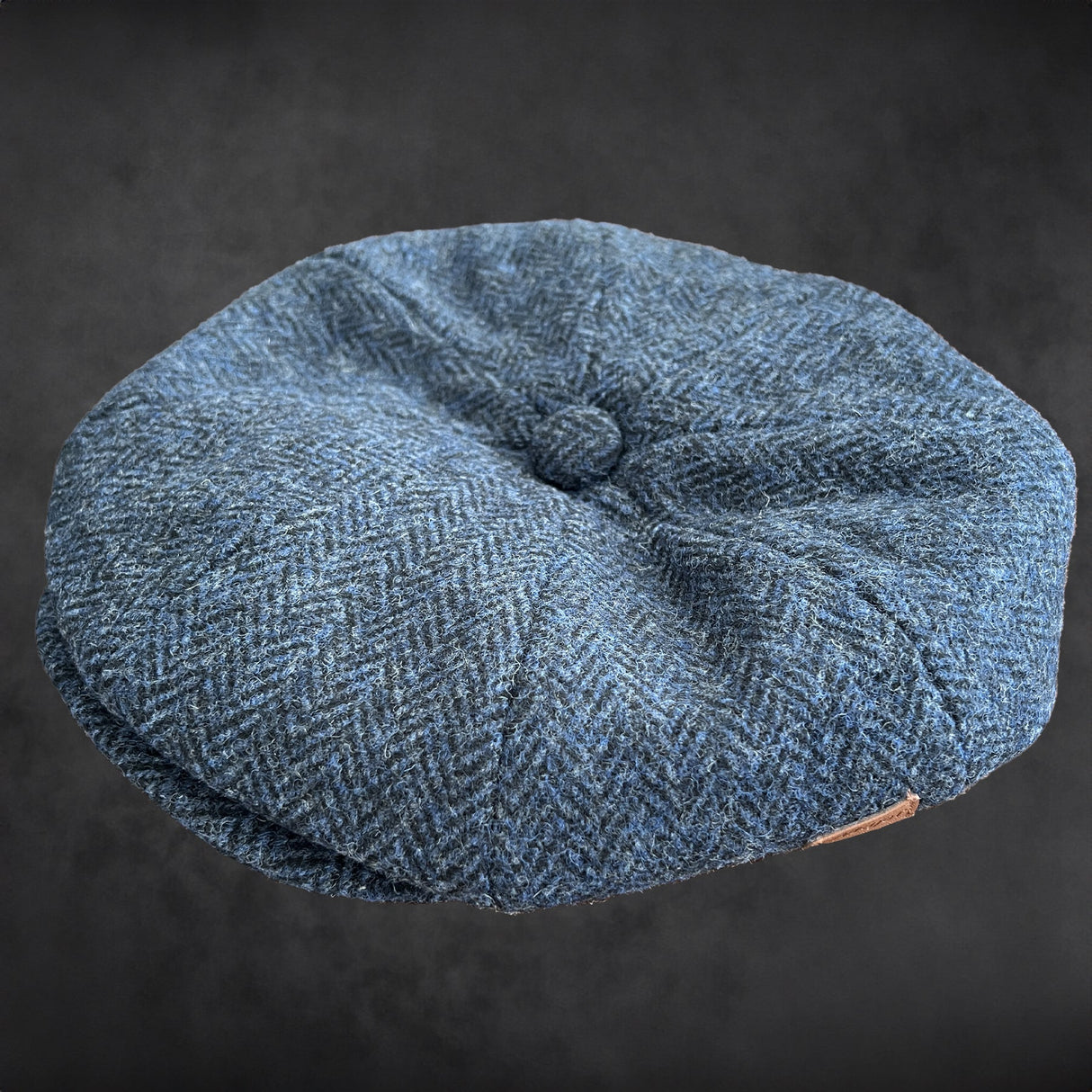 Majorwear Herringbone Newsboy Cap | Tweed Navy - Just £18.99! Shop now at Warwickshire Clothing.