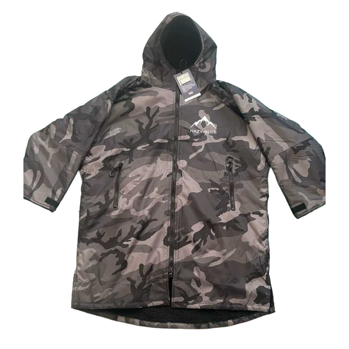 Hazy Blue Waterproof Adults All Weather Changing Robe - Camo Edition - Just £64.99! Shop now at Warwickshire Clothing.