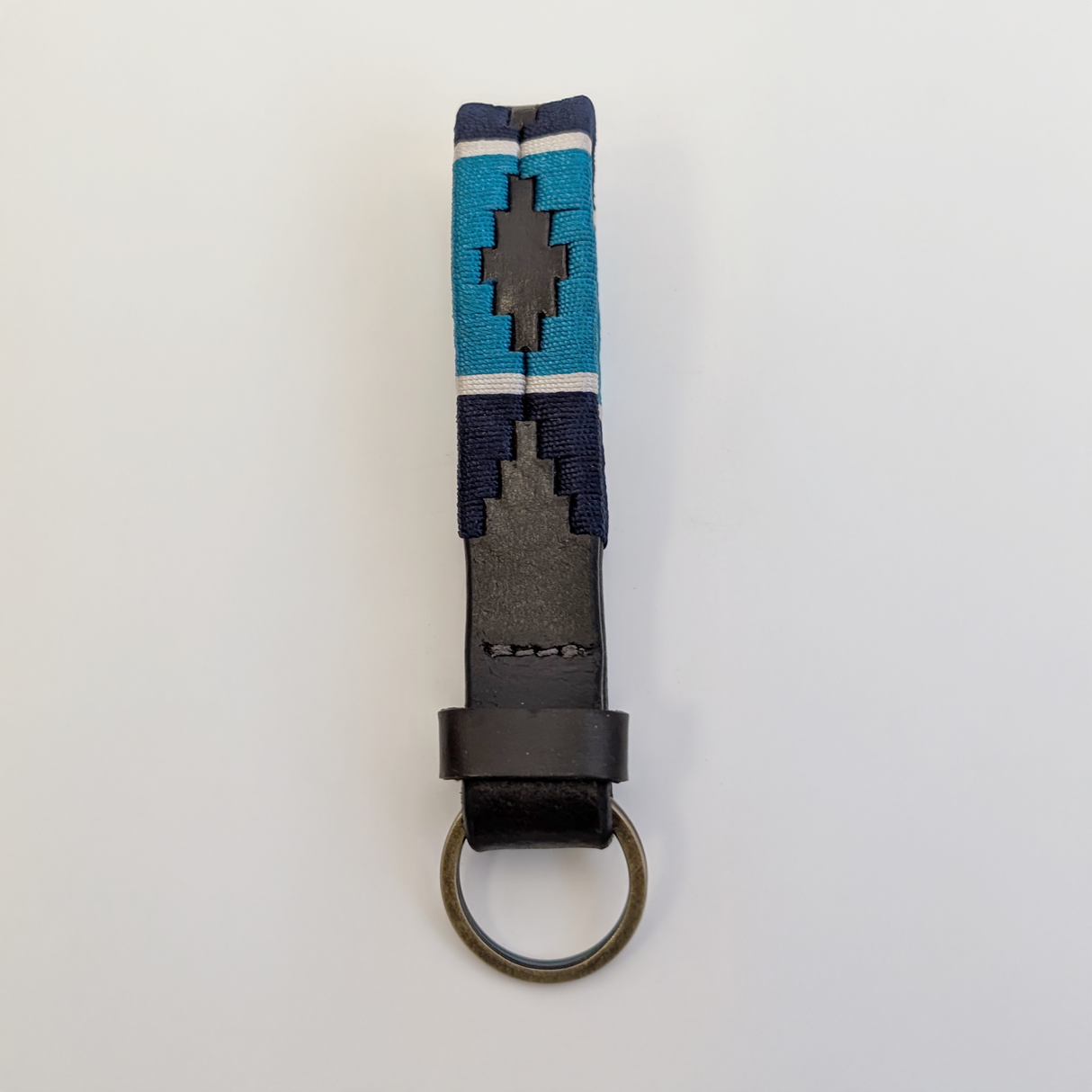 Hazy Blue Leather Loop Polo Key Rings - Just £4.99! Shop now at Warwickshire Clothing.